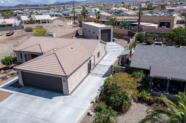 1430 Murphy Dr, Lake Havasu City, AZ 86404 - aerial perspective of suburban area with a mountainous background
