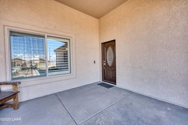 1430 Murphy Dr, Lake Havasu City, AZ 86404 - view of exterior entry featuring stucco siding