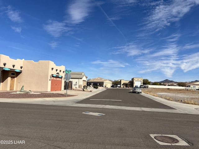 view of street featuring sidewalks