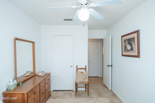 37339 Buckskin Cir, Parker, AZ 85344 - bedroom with a ceiling fan