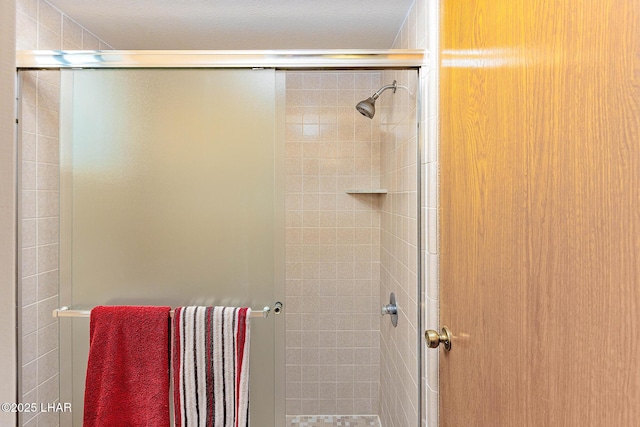 full bathroom with a stall shower