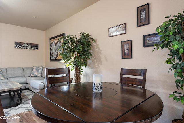 406 Noland Ct, Lake Havasu City, AZ 86403 - dining space with wood finished floors