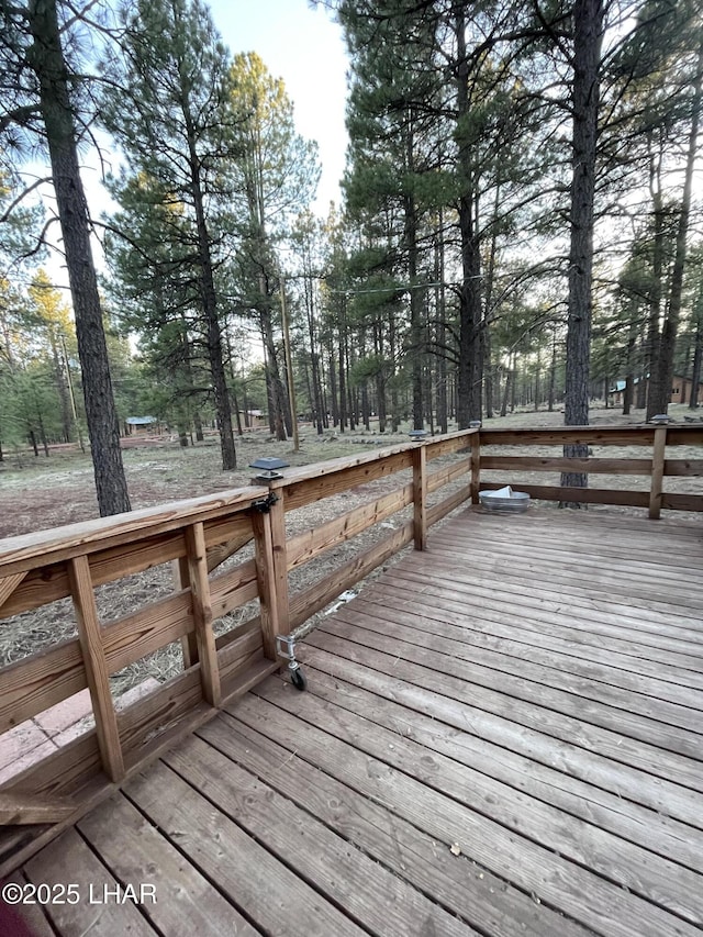 7681 E Robin Hood Rd, Williams, AZ 86046 - view of deck