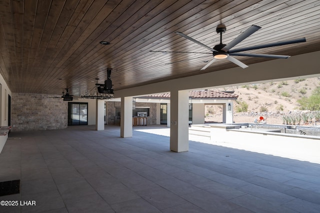 6724 Corte De Los Bueyes, Lake Havasu City, AZ 86404 - view of patio featuring a ceiling fan