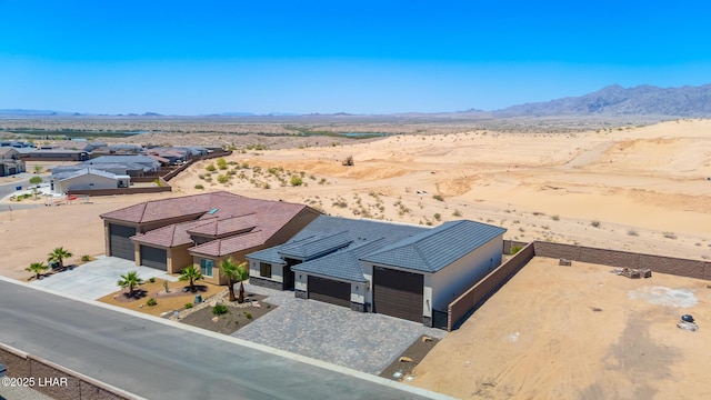 4801 N Diana Ave, Lake Havasu City, AZ 86404 - aerial view of residential area with a desert landscape and a mountain backdrop