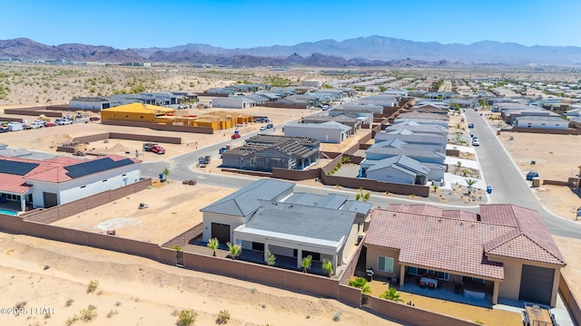 4801 N Diana Ave, Lake Havasu City, AZ 86404 - aerial view of residential area featuring a mountainous background