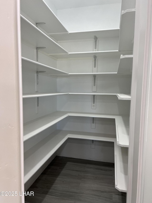 view of pantry