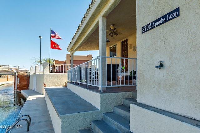 view of property exterior