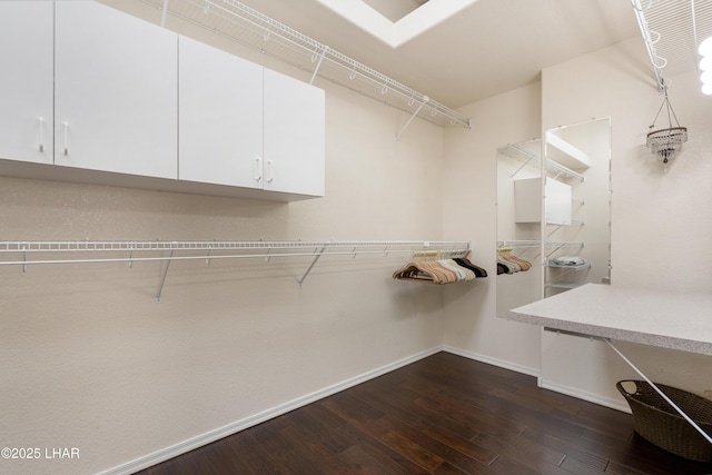 1901 Gold Dust Dr, Lake Havasu City, AZ 86404 - spacious closet with dark wood-style flooring