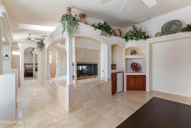 1901 Gold Dust Dr, Lake Havasu City, AZ 86404 - interior space featuring built in features and light tile patterned flooring