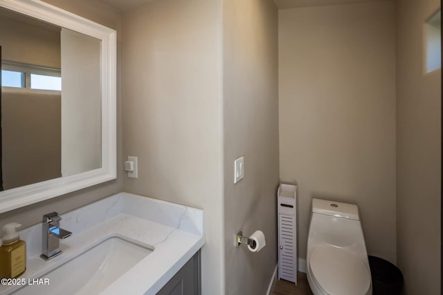 2008 Martinique Dr, Lake Havasu City, AZ 86406 - bathroom featuring toilet and vanity