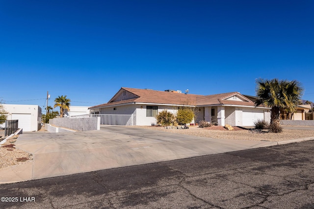 view of ranch-style house