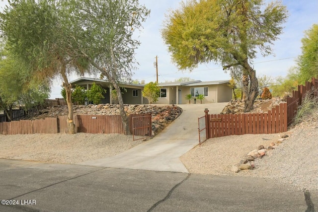 view of ranch-style house