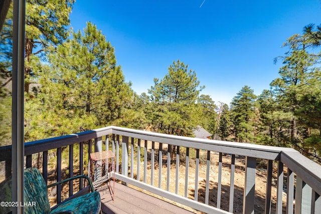 view of deck