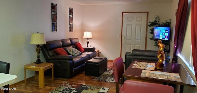 2085 Mesquite Ave Unit 76, Lake Havasu City, AZ 86403 - living room with wood finished floors and baseboards