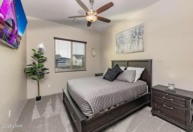 4718 N Banyan Ct, Lake Havasu City, AZ 86404 - bedroom featuring carpet flooring and a ceiling fan
