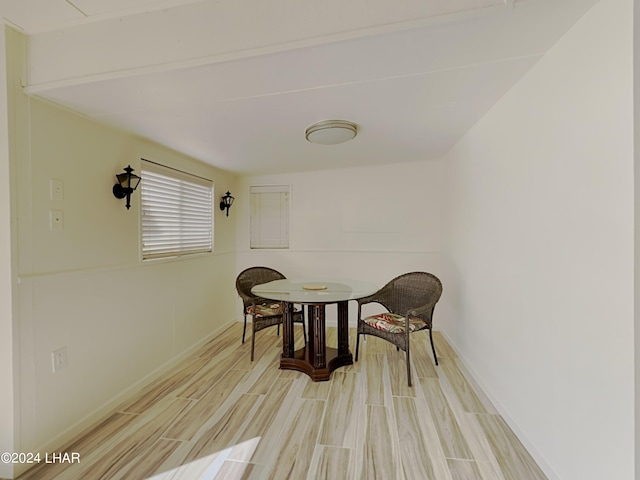 3098 Mcculloch Blvd N, Lake Havasu City, AZ 86403 - dining room featuring baseboards and wood finish floors