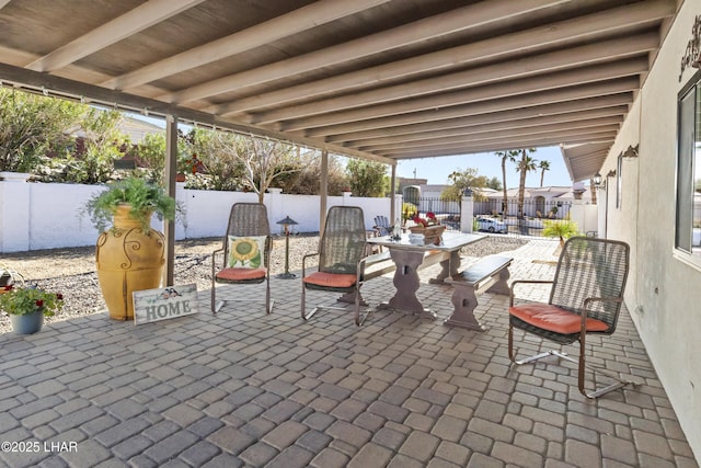 view of patio / terrace