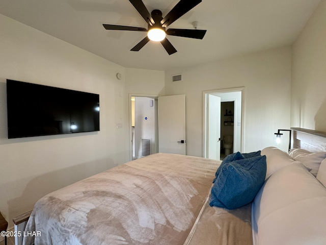 1650 S Smoketree Ave Unit 116, Lake Havasu City, AZ 86403 - bedroom with a ceiling fan