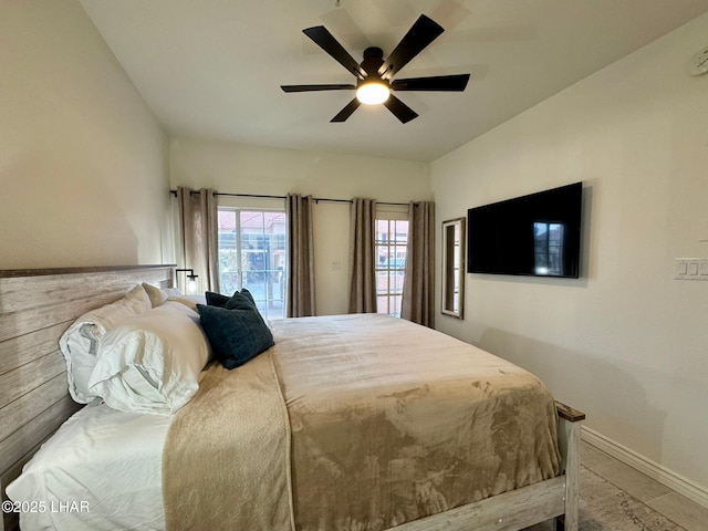 1650 S Smoketree Ave Unit 116, Lake Havasu City, AZ 86403 - bedroom featuring baseboards and a ceiling fan
