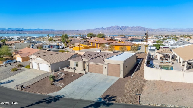 2555 Avalon Ln, Lake Havasu City, AZ 86404 - aerial view of residential area featuring a mountain backdrop