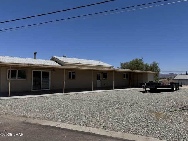 31567 94th St, Parker, AZ 85344 - back of property featuring a patio