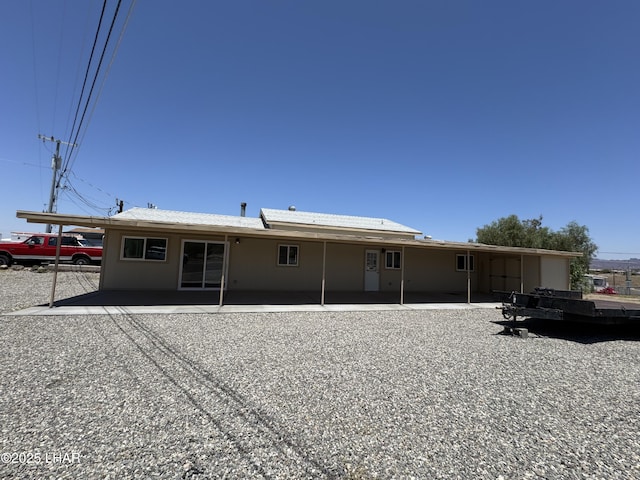 31567 94th St, Parker, AZ 85344 - back of house with a patio area