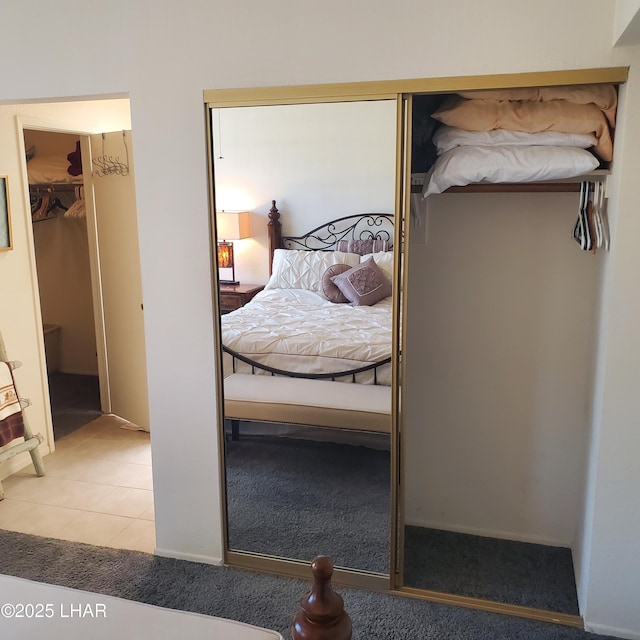 1650 S Smoketree Ave Unit 168, Lake Havasu City, AZ 86403 - bedroom featuring carpet flooring and tile patterned floors