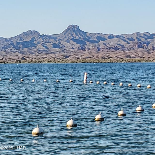 1650 S Smoketree Ave Unit 168, Lake Havasu City, AZ 86403 - water view featuring a mountain backdrop