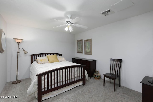 777 Harrah Way Unit 524, Lake Havasu City, AZ 86403 - carpeted bedroom featuring ceiling fan