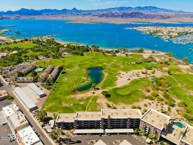 777 Harrah Way Unit 524, Lake Havasu City, AZ 86403 - birds eye view of property with a water and mountain view
