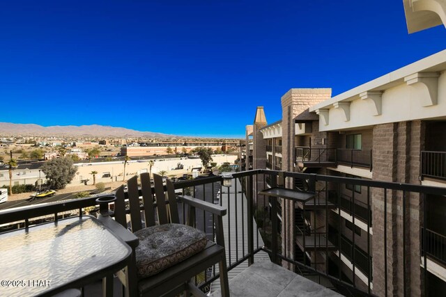 777 Harrah Way Unit 524, Lake Havasu City, AZ 86403 - balcony featuring a mountain view