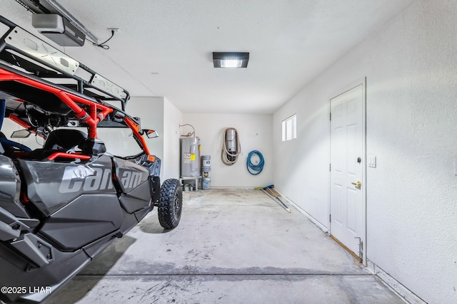 1921 Burgundy Ln, Lake Havasu City, AZ 86404 - garage featuring water heater and a garage door opener