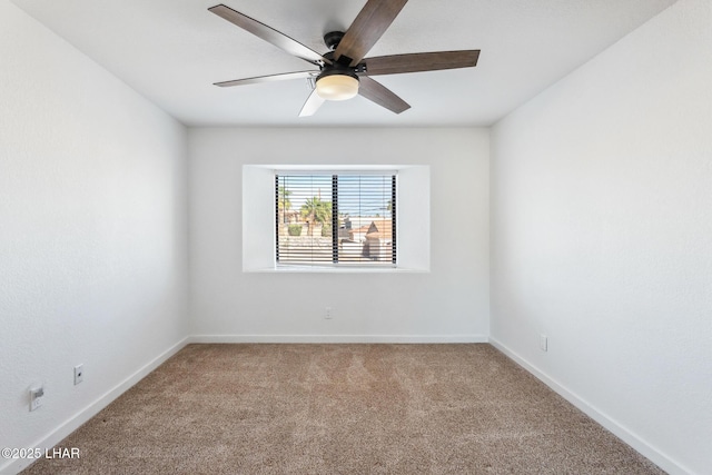 1921 Burgundy Ln, Lake Havasu City, AZ 86404 - unfurnished room featuring carpet flooring, baseboards, and ceiling fan