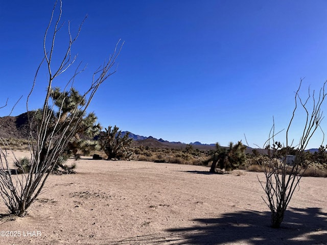 11658 Sherry Rd, Yucca, AZ 86438 - view of yard with a mountain view