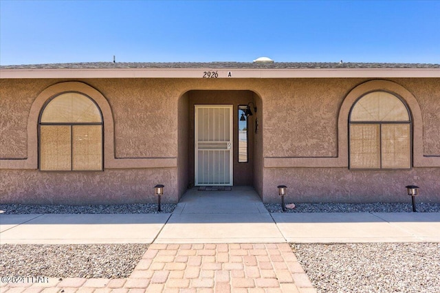 view of entrance to property