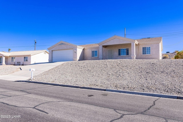 ranch-style house with a garage