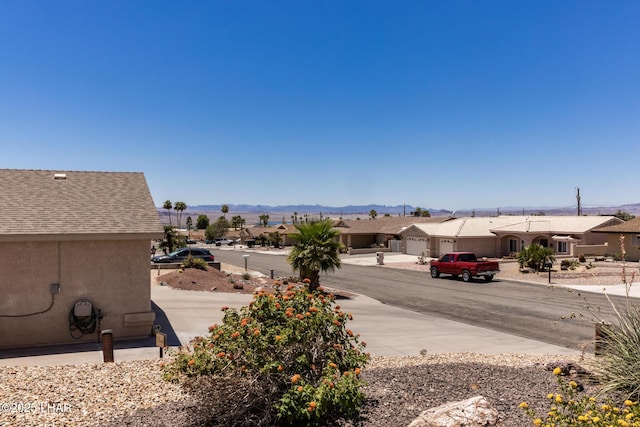 679 Apache Dr, Lake Havasu City, AZ 86406 - view of yard with a residential view and a mountain view