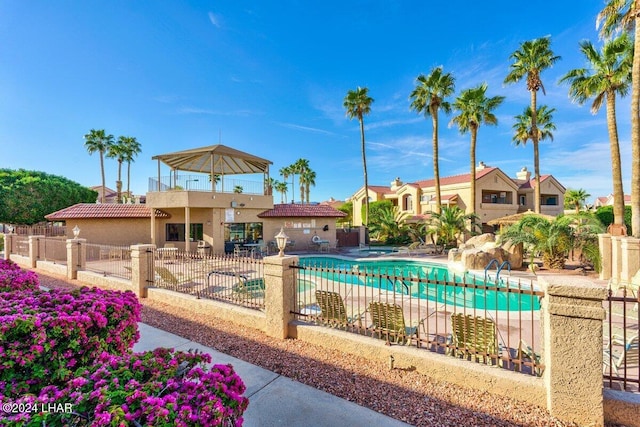 1650 Smoketree Ave Unit 202, Lake Havasu City, AZ 86403 - view of pool with a patio