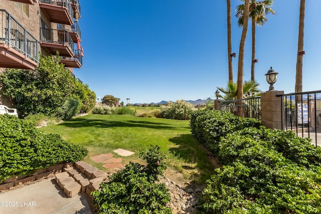 777 Harrah Way Unit 112, Lake Havasu City, AZ 86403 - view of yard with a mountain view