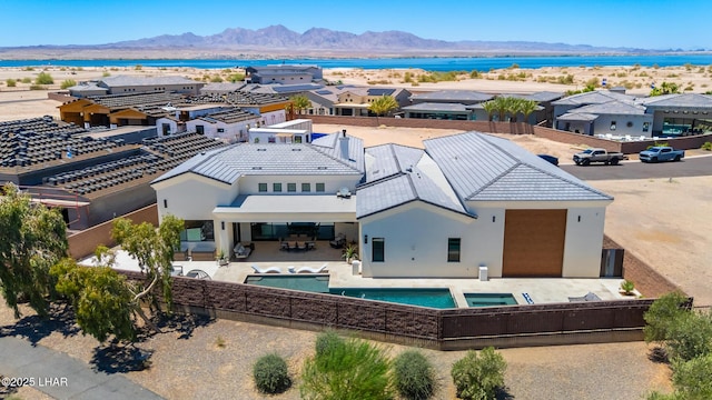 816 Isola Bella Loop, Lake Havasu City, AZ 86403 - aerial view of residential area featuring a mountainous background