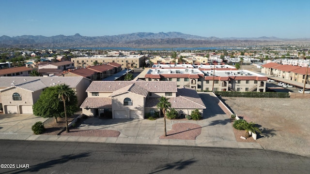 2095 Mesquite Ave Unit 27, Lake Havasu City, AZ 86403 - aerial view of residential area featuring a mountain backdrop