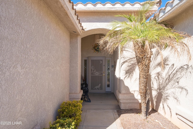 view of property entrance