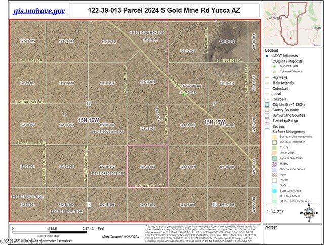 2624 S Gold Mine Rd, Yucca, AZ 86438