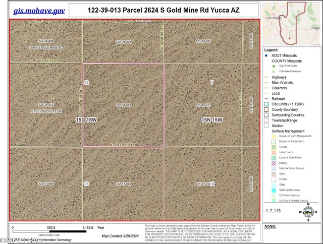 2624 S Gold Mine Rd, Yucca, AZ 86438