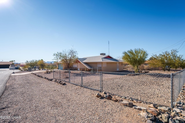 view of ranch-style house