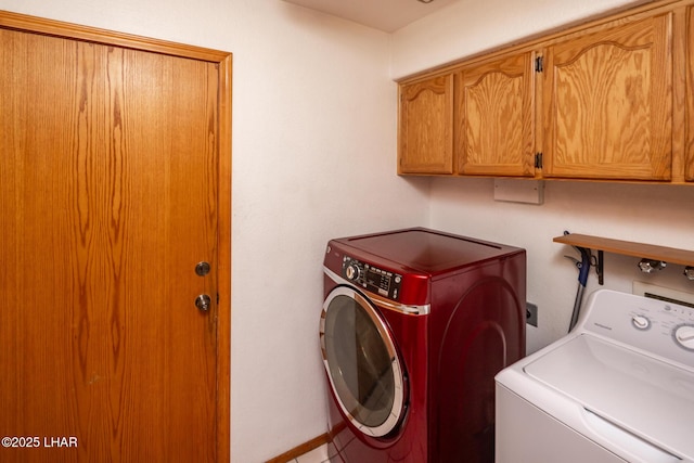 2130 Smoketree Ave N, Lake Havasu City, AZ 86403 - laundry area featuring washer and dryer and cabinet space