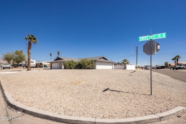 2130 Smoketree Ave N, Lake Havasu City, AZ 86403 - view of front facade with concrete driveway
