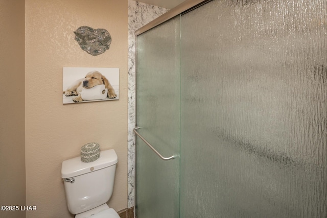 1650 Smoketree Ave S Unit 175, Lake Havasu City, AZ 86403 - bathroom with toilet and a shower stall