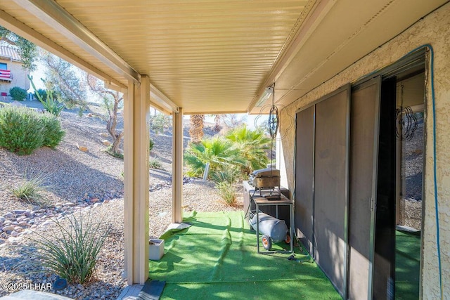 view of patio